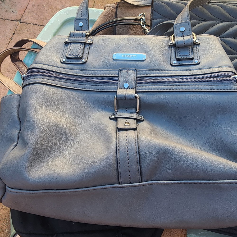 Rosetti Gray Shoulder Bag